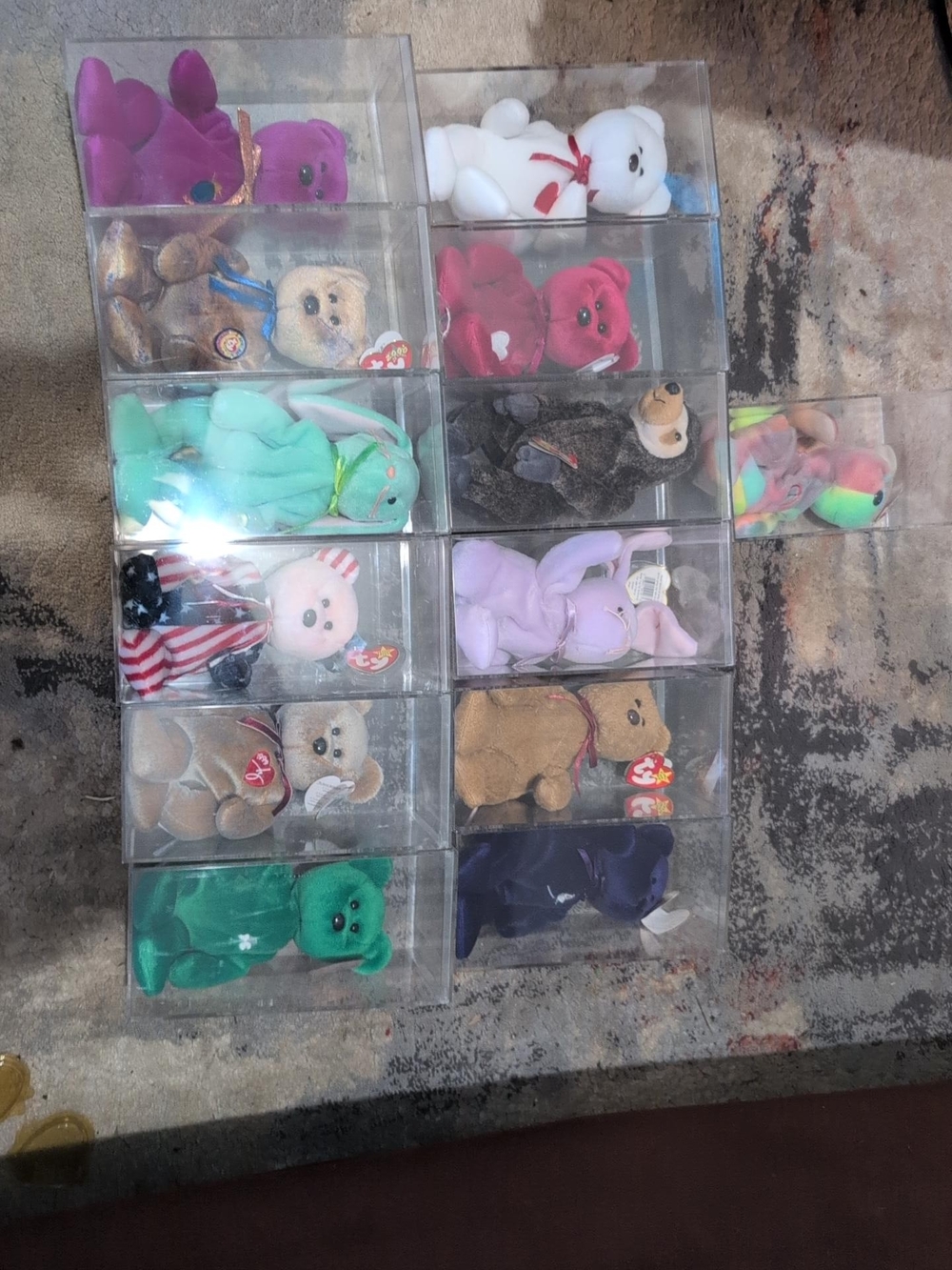 TY Beanie Baby Assorted Plush Bear Collection - Multi Color